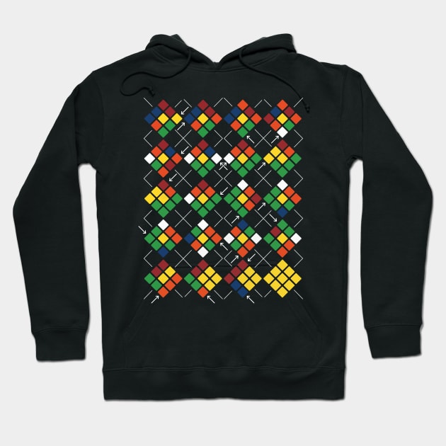 Rubiks Clues Argyle Hoodie by Piercek25